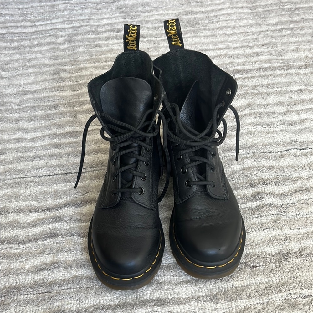 Dr. Martens Black Leather Boots